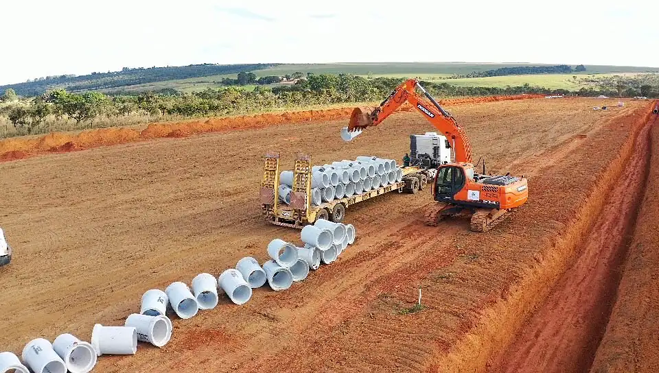 Pavimentação asfáltica de loteamento - Benneti Construções